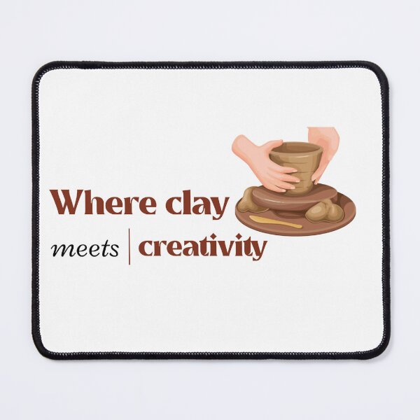 Item preview, Where clay meets creativity designed and sold by Charm-Designs.