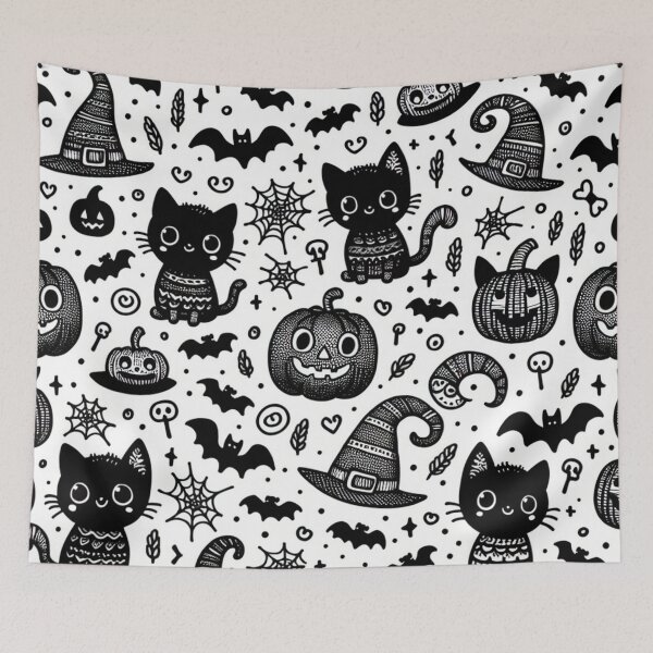 Item preview, Retro Halloween Pattern Cute  designed and sold by Travelcases.