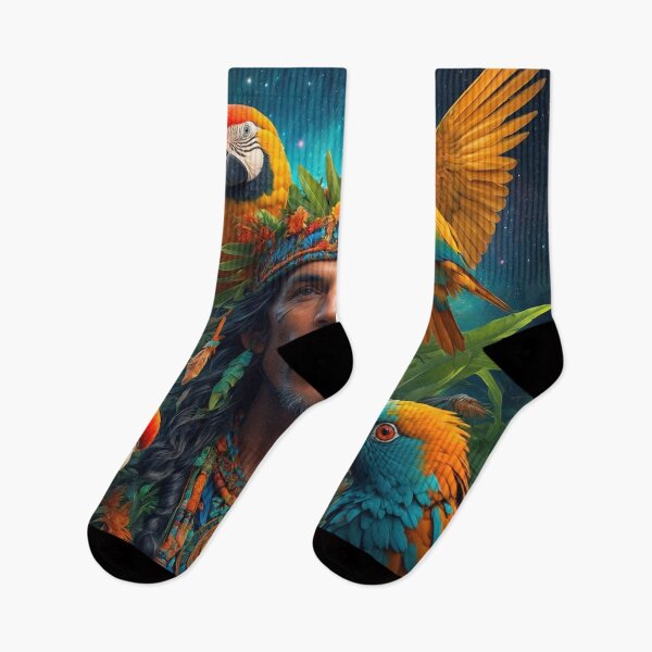 Item preview, Macaw Priest designed and sold by EvolvetoEcology.