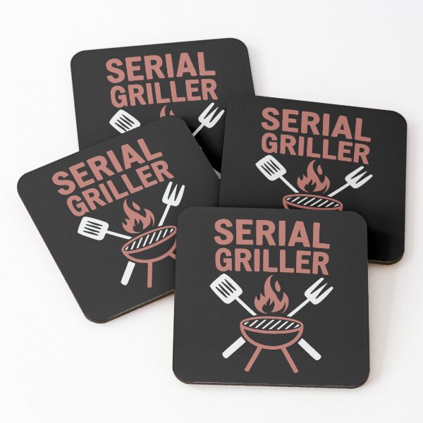 Item preview, Serial Griller BBQ Dad Grill Master Barbecue Funny Cooking Humor designed and sold by janastefa.