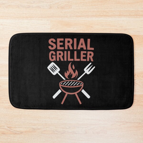 Item preview, Serial Griller BBQ Dad Grill Master Barbecue Funny Cooking Humor designed and sold by janastefa.