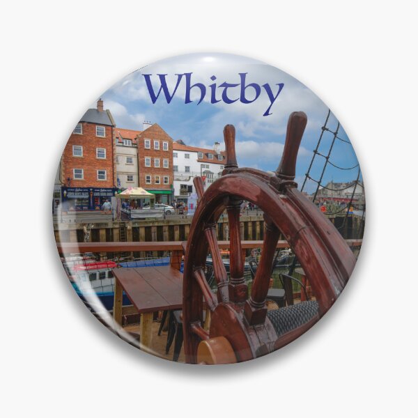 Item preview, At The Helm of Whitby Harbour designed and sold by Alisonchambers2.