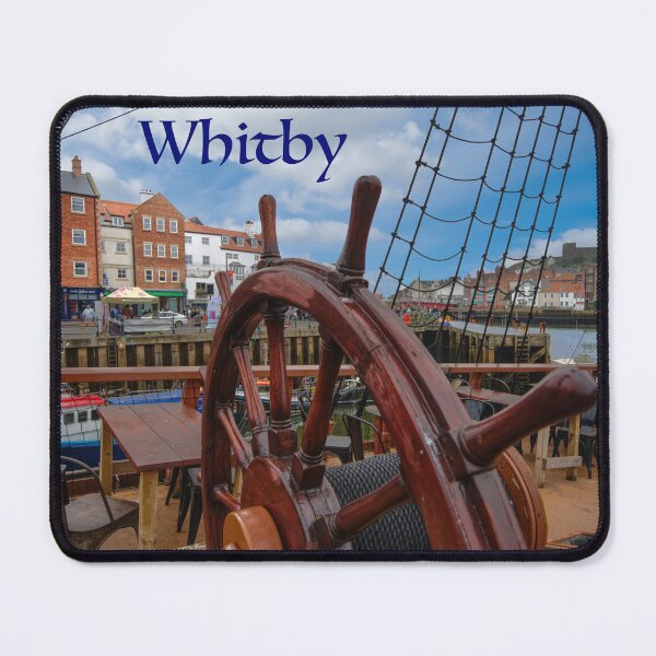 Item preview, At The Helm of Whitby Harbour designed and sold by Alisonchambers2.