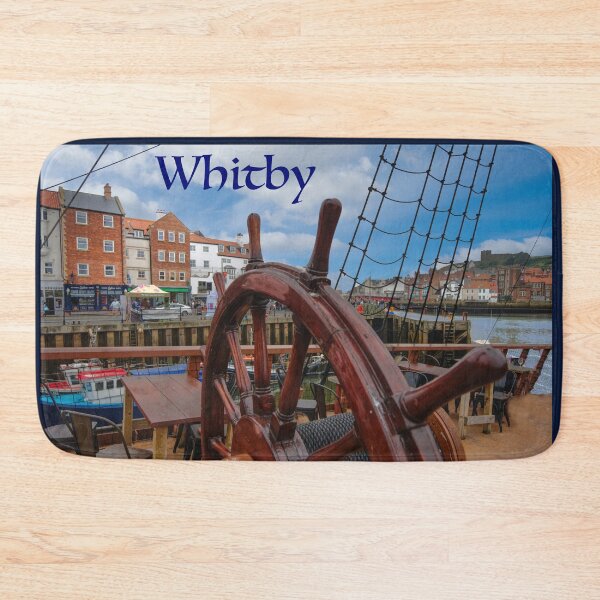 Item preview, At The Helm of Whitby Harbour designed and sold by Alisonchambers2.