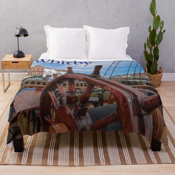 Item preview, At The Helm of Whitby Harbour designed and sold by Alisonchambers2.