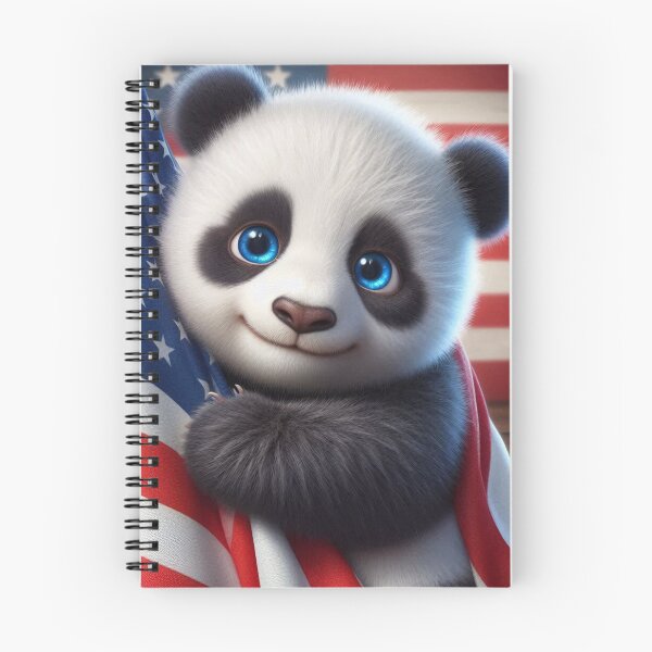 Item preview, USA Panda 1 designed and sold by PANDALOVEART.
