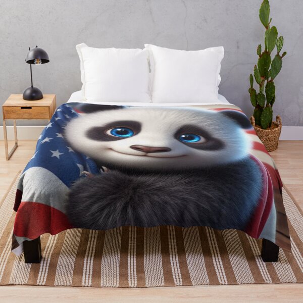 Item preview, USA Panda 1 designed and sold by PANDALOVEART.