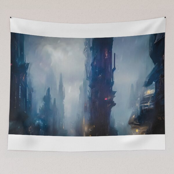 Item preview, Our Futuristic High-Rise Hell designed and sold by Adrian I Barnett.
