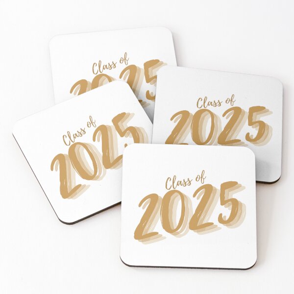 Item preview, Class Of 2025. Simple Typography 2025 Design for Class Of/ Graduation Design. Gold designed and sold by That Cheeky Tee.