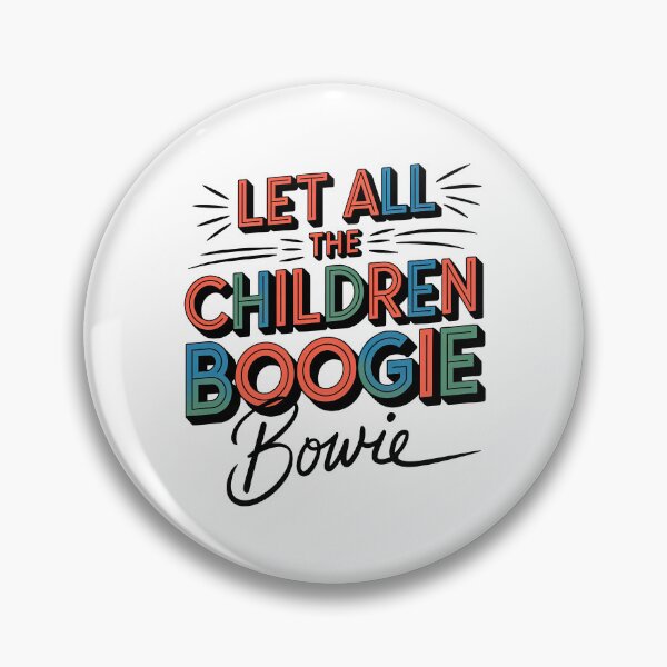 Item preview, David Bowie, Let All The Children Boogie, David Bowie Starman designed and sold by graphic-genie.