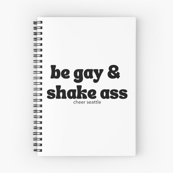 Item preview, be gay & shake ass designed and sold by CheerSeattle.