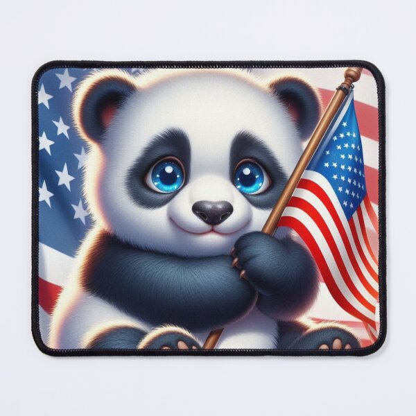 Item preview, USA Panda 2 designed and sold by PANDALOVEART.