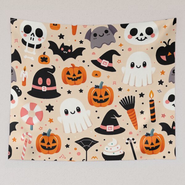 Item preview, Cute Halloween Pattern designed and sold by Travelcases.