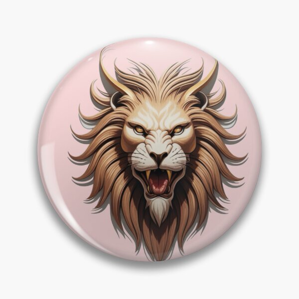 Item preview, A lion with its mouth open and teeth bared designed and sold by PWDigitalArt.