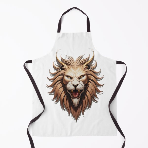 Item preview, A lion with its mouth open and teeth bared designed and sold by PWDigitalArt.