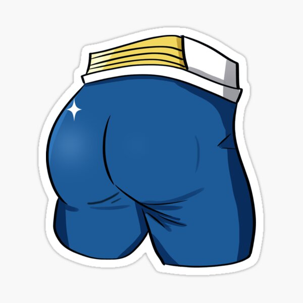 Vegeta's Butt Sticker