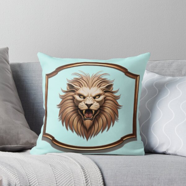 Item preview, A lion with its mouth open and teeth bared designed and sold by PWDigitalArt.