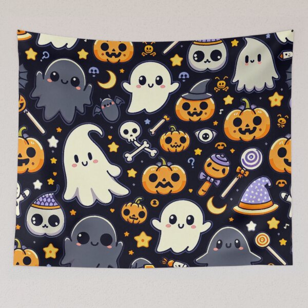 Item preview, Cute Halloween Pattern designed and sold by Travelcases.