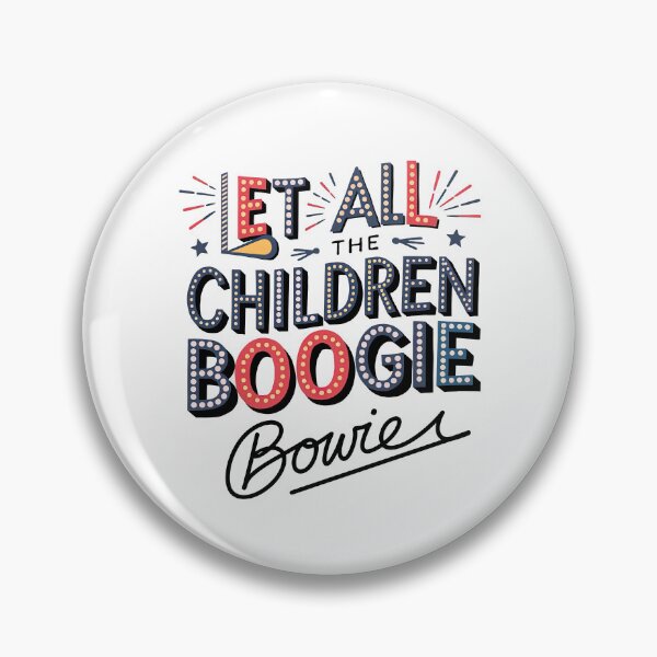Item preview, David Bowie, Let All The Children Boogie, David Bowie Starman designed and sold by graphic-genie.