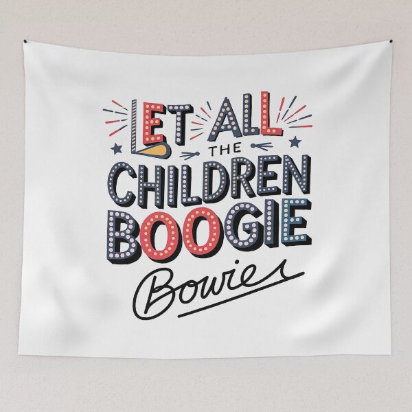 Item preview, David Bowie, Let All The Children Boogie, David Bowie Starman designed and sold by graphic-genie.