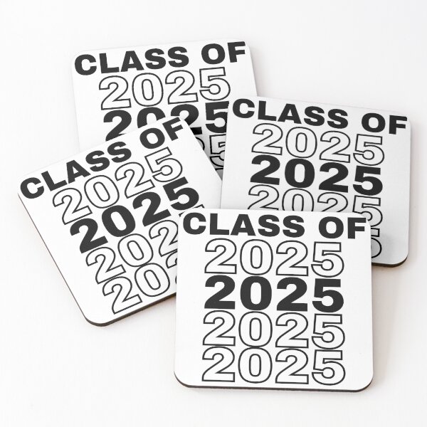 Item preview, Class Of 2025. Simple Typography 2025 Design for Class Of/ Graduation Design repeated. Black designed and sold by That Cheeky Tee.
