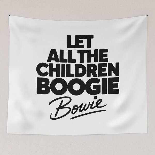Item preview, David Bowie, Let All The Children Boogie, David Bowie Starman designed and sold by graphic-genie.