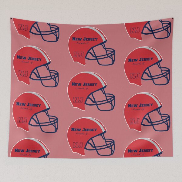 Item preview, Newark New Jersey NJ Football Helmet  designed and sold by Lartheviking.