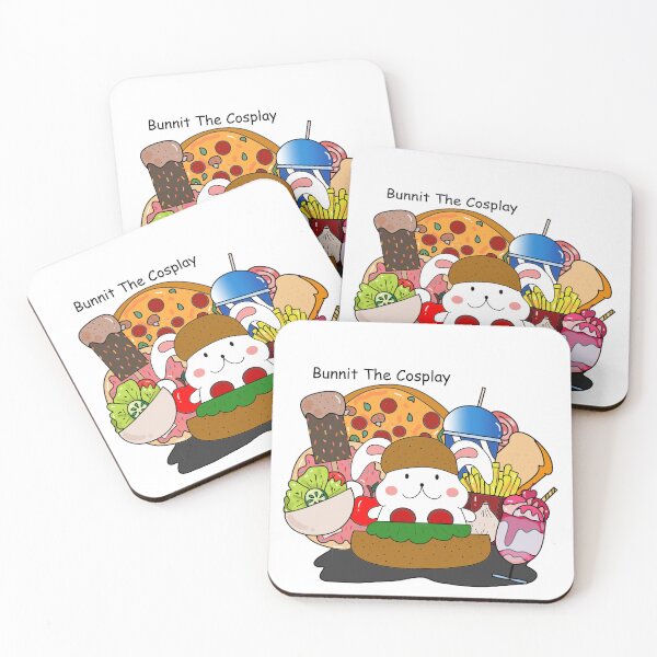 Item preview, Cute Bunny With food: Bunnit The Cosplay designed and sold by WPpattern.