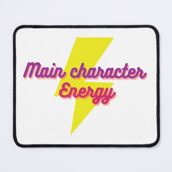 Item preview, Main character energy designed and sold by WarholWhiz.