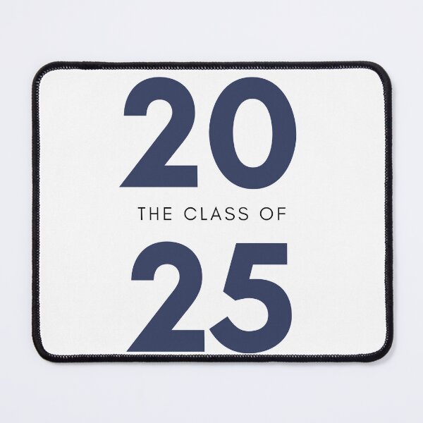 Item preview, Class Of 2025. Simple Typography 2025 Design for Class Of/ Senior/ Graduation. Navy designed and sold by That Cheeky Tee.