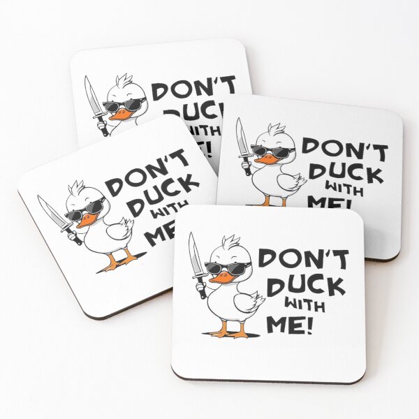 Item preview, Don't duck with me merchandise designed and sold by Marvelosmerch.