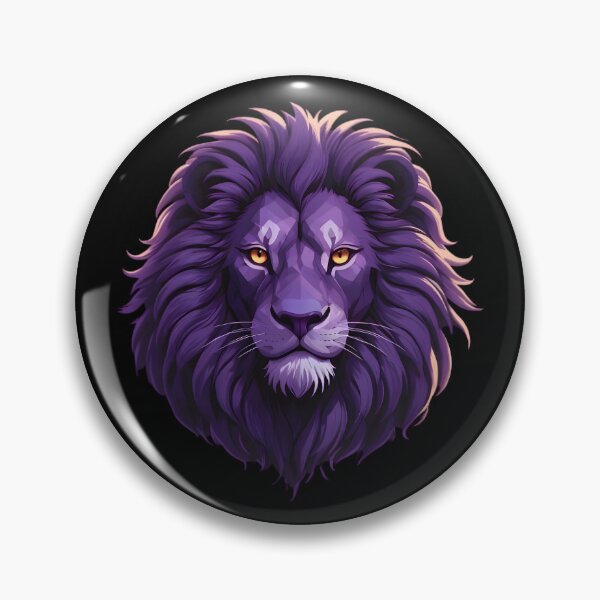 Item preview, Purple Crystal Lion designed and sold by IvernTree.