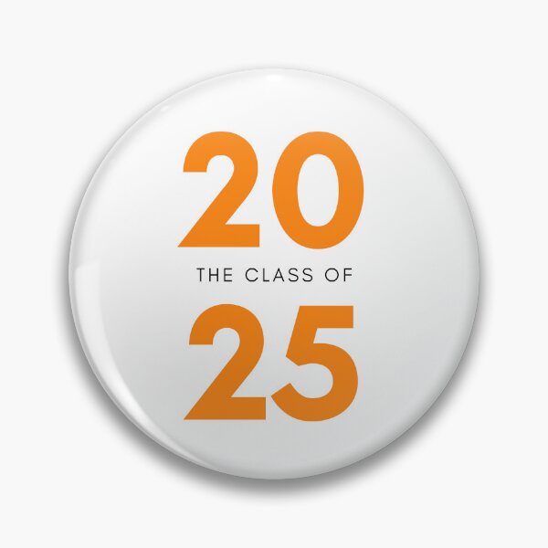 Item preview, Class Of 2025. Simple Typography 2025 Design for Class Of/ Senior/ Graduation. Orange designed and sold by That Cheeky Tee.