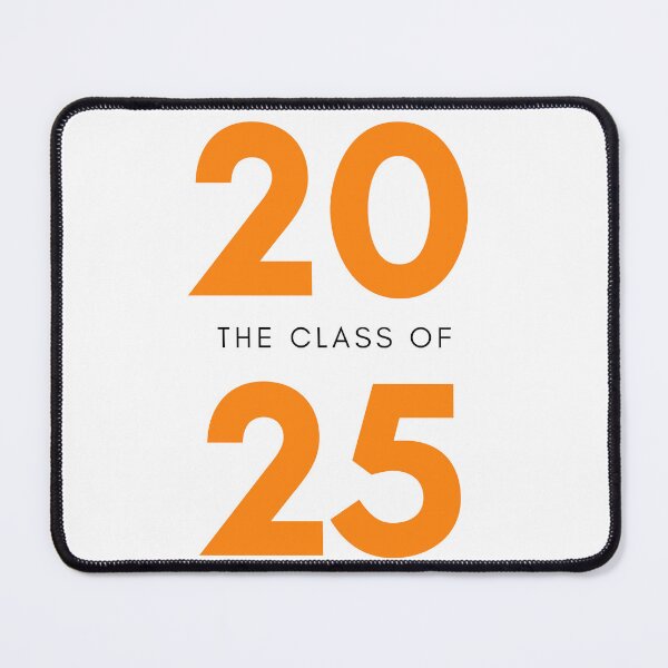 Item preview, Class Of 2025. Simple Typography 2025 Design for Class Of/ Senior/ Graduation. Orange designed and sold by That Cheeky Tee.