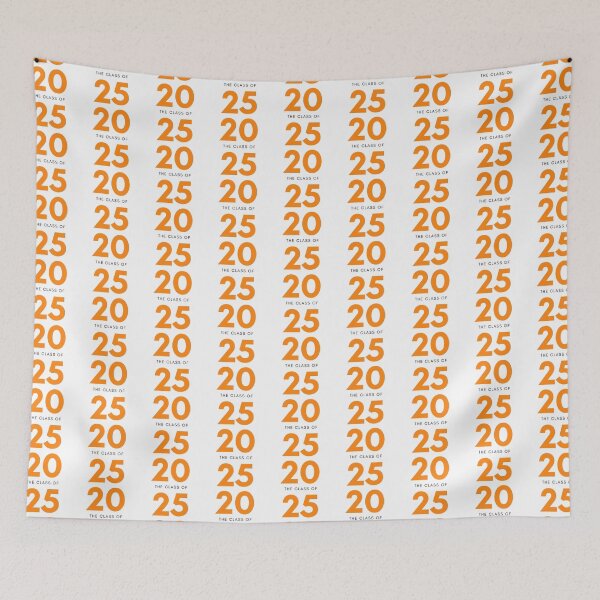 Item preview, Class Of 2025. Simple Typography 2025 Design for Class Of/ Senior/ Graduation. Orange designed and sold by That Cheeky Tee.