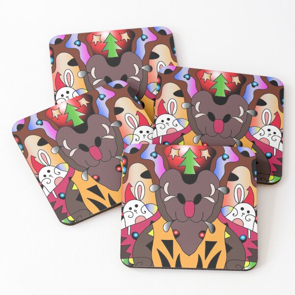 Item preview, Christmas Colorful Vibes Bunny and Deers: Bunnit the Cosplay designed and sold by WPpattern.