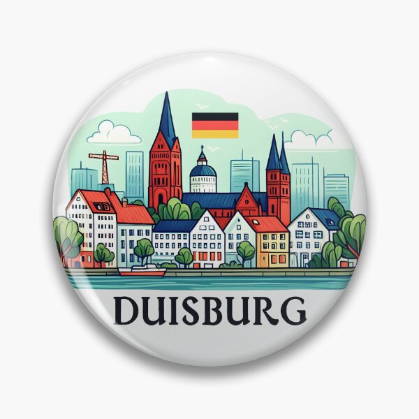 Item preview, Duisburg Germany  designed and sold by WanderlustCoCo.