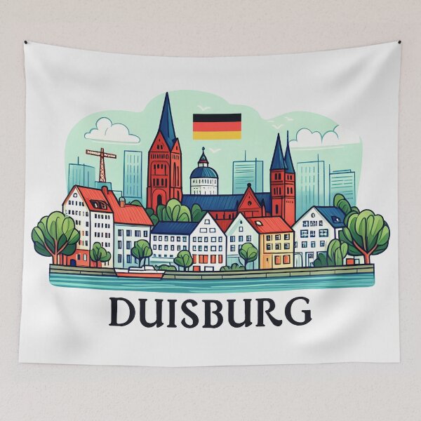 Item preview, Duisburg Germany  designed and sold by WanderlustCoCo.