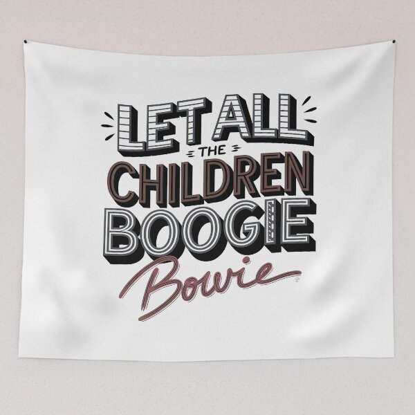 Item preview, David Bowie, Let All The Children Boogie, David Bowie Starman designed and sold by graphic-genie.