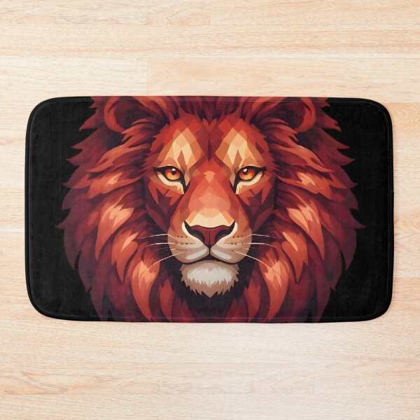Item preview, Red Crystal Lion designed and sold by IvernTree.