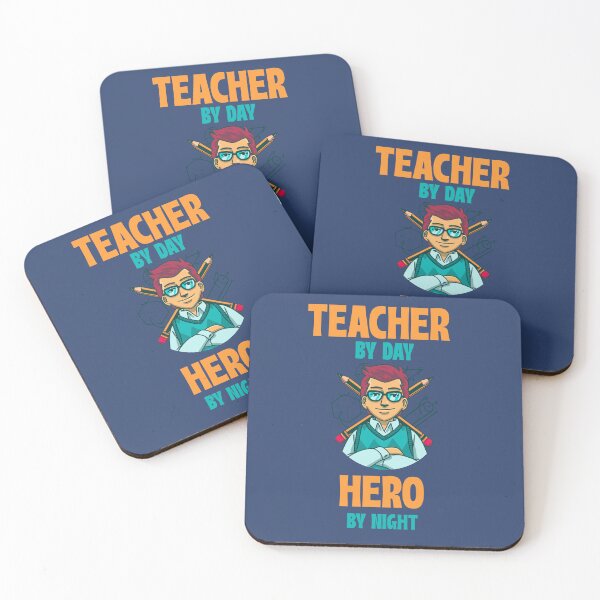 Item preview, Teacher by Day Hero by Night designed and sold by 87-Aesthetics.