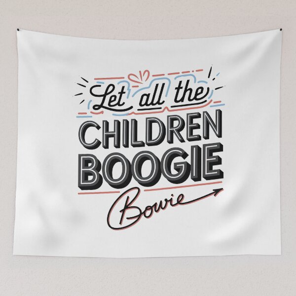 Item preview, David Bowie, Let All The Children Boogie, David Bowie Starman designed and sold by graphic-genie.