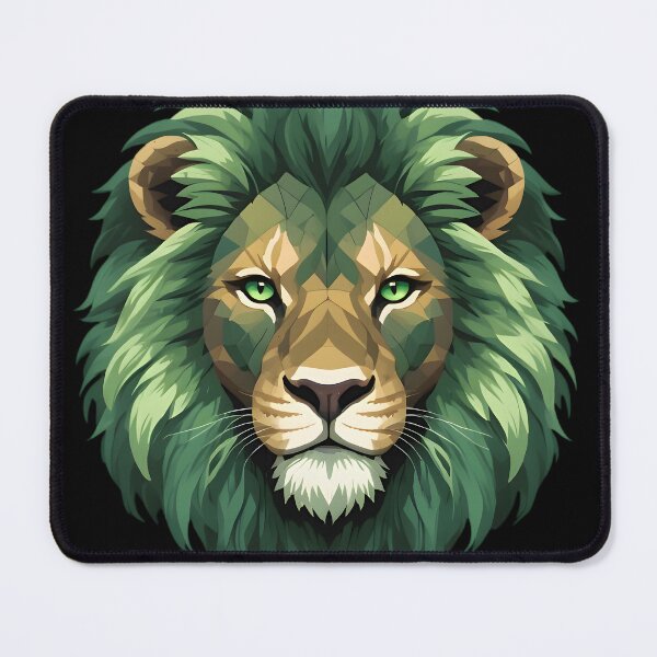 Item preview, Green Crystal Lion designed and sold by IvernTree.