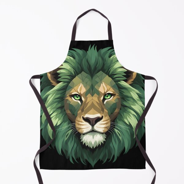Item preview, Green Crystal Lion designed and sold by IvernTree.