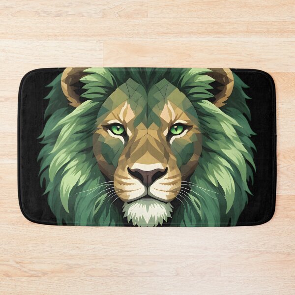 Item preview, Green Crystal Lion designed and sold by IvernTree.