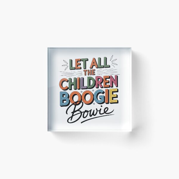 Item preview, David Bowie, Let All The Children Boogie, David Bowie Starman designed and sold by graphic-genie.