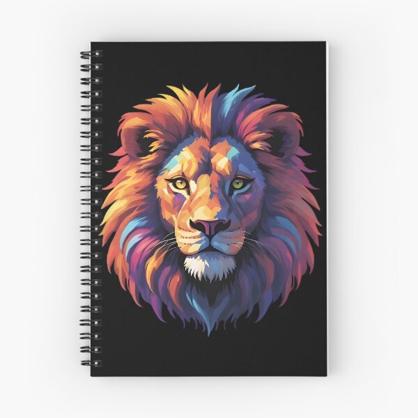 Item preview, Colorful Crystal Lion designed and sold by IvernTree.