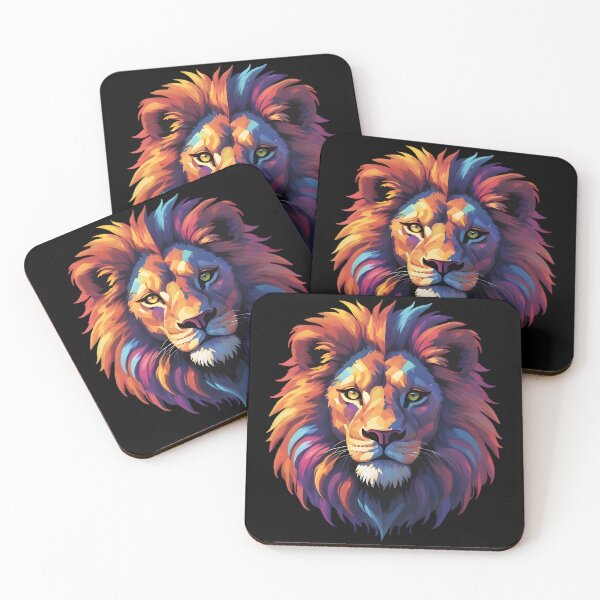Item preview, Colorful Crystal Lion designed and sold by IvernTree.