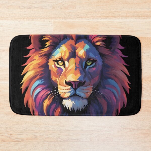 Item preview, Colorful Crystal Lion designed and sold by IvernTree.
