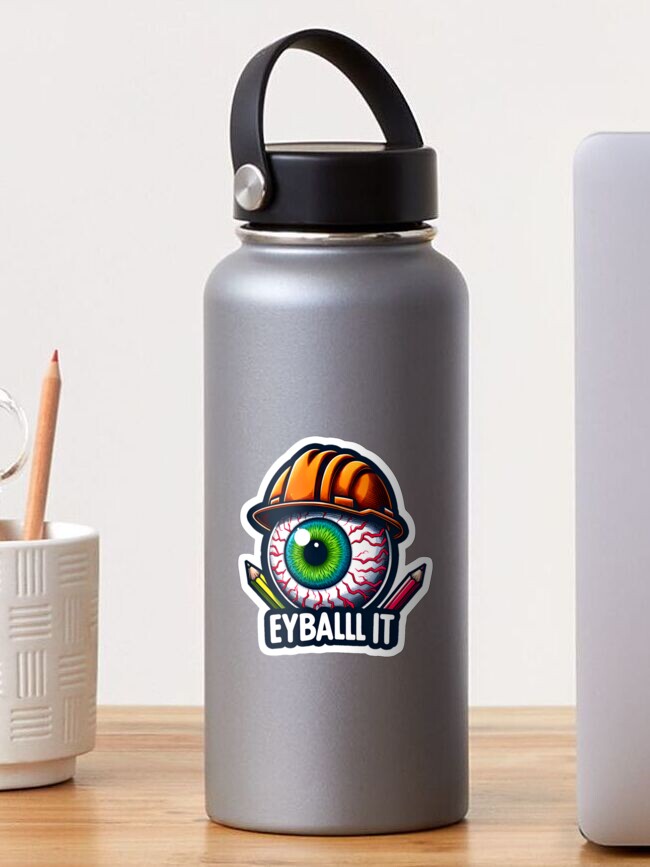 Thumbnail 1 of 3, Sticker, eyeball it designed and sold by PAPK.